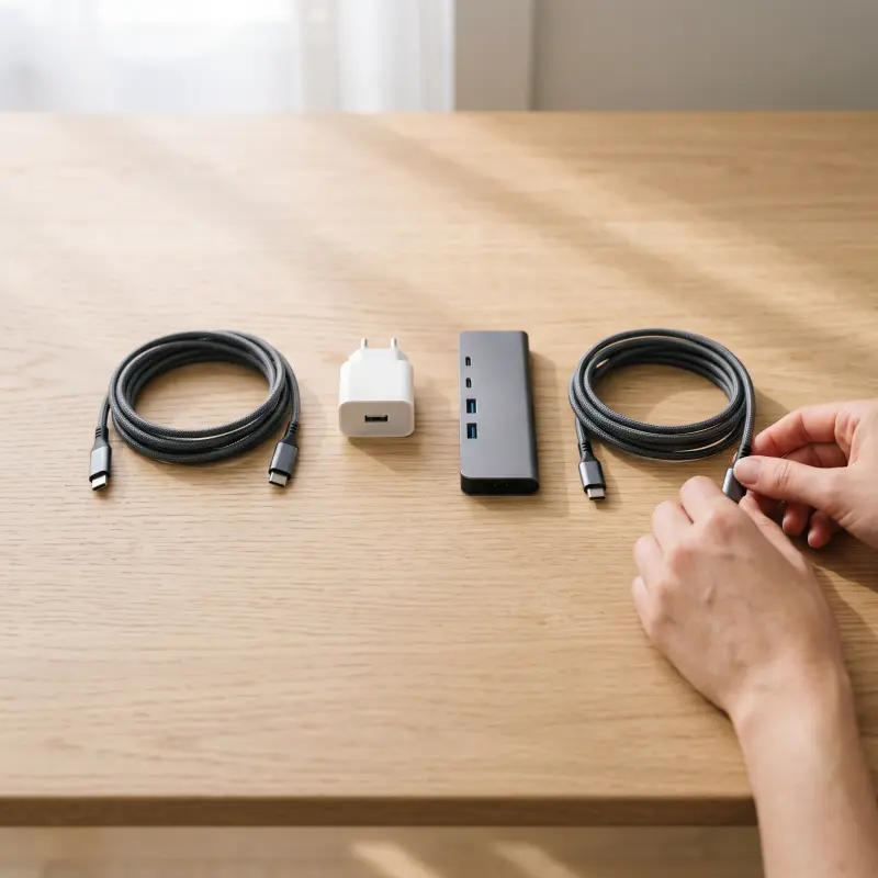 Chargers, cables and adapters